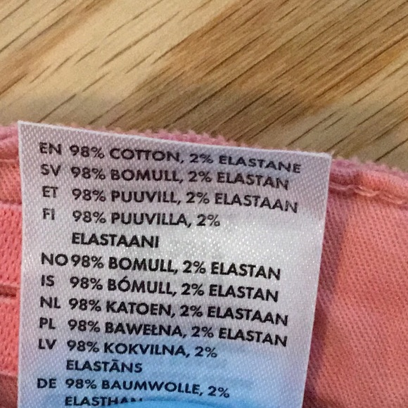 Polarn o Pyret (PoP) pink corduroy pants size 7-8Y - Picture 6 of 6